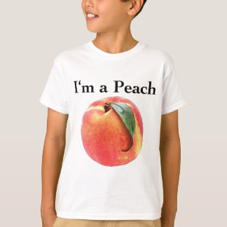 Ich bin ein Pfirsich T-Shirt