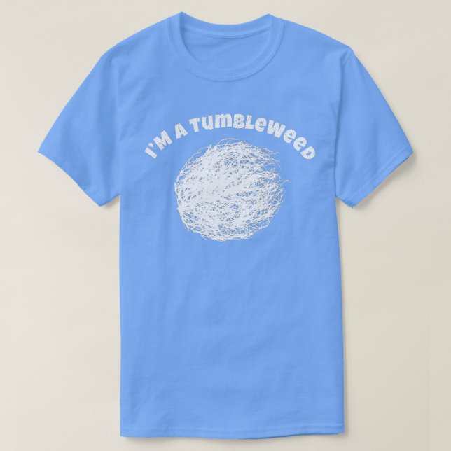Ich bin ein Phantastischer Tumblewedel-Laufradfahr T-Shirt (Design vorne)
