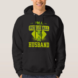Ich bin ein Pickleball-Mann Funny Pickle Ball Love Hoodie