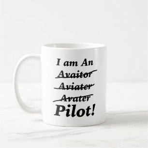 Ich bin ein Pilot Kaffeetasse