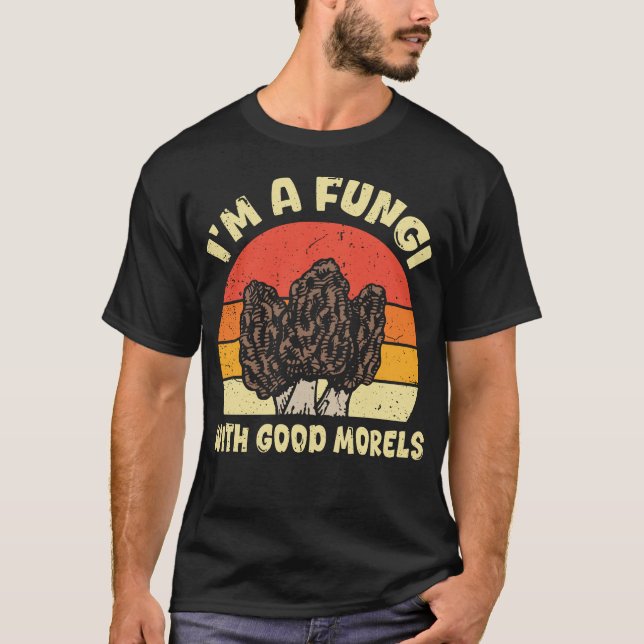 Ich bin ein Pilz, lustiger Pilz T-Shirt (Vorderseite)