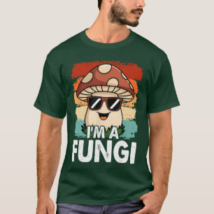 Ich bin ein Pilz Spaß Pilze Spaß Typ Wortspiel Bio T-Shirt