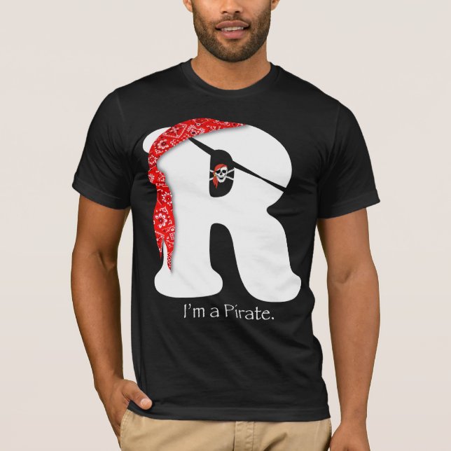 Ich bin ein Pirat ARRRR T-Shirt (Vorderseite)