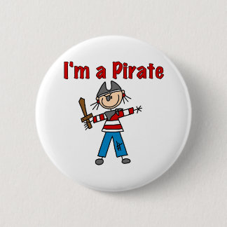 Ich bin ein Pirat Button