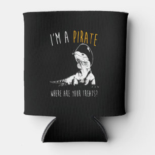 Ich bin ein Pirat Iguana Dosenkühler