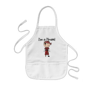 Ich bin ein Pirat - Jungen T-Shirts und Geschenke Kinderschürze