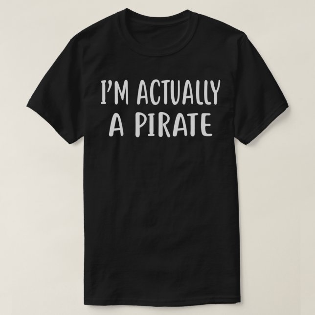 ICH BIN EIN PIRAT T-Shirt (Design vorne)