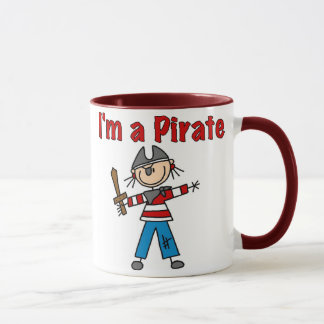 Ich bin ein Pirat Tasse