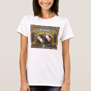 Ich bin ein Pole-Katzen-T - Shirt