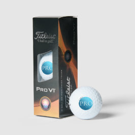 ICH BIN EIN PROFI - Benutzerdefinierter blauer Gol Golfball