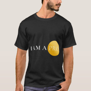 ICH BIN EIN PROFI Minimalistische Motivation T-Shirt