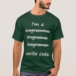 Ich bin ein Programmierer, den ich T-Shirt