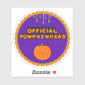 Ich bin ein Pumpkinhead-1-Sticker Aufkleber