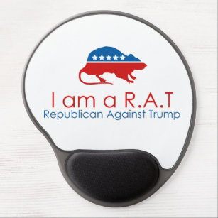 Ich bin ein R.A.T.: Republikaner gegen Trump Gel Mousepad