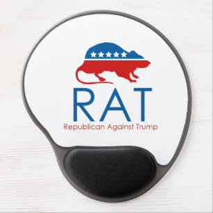 Ich bin ein R.A.T.: Republikaner gegen Trump Gel Mousepad