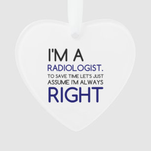 ICH BIN EIN RADIOLOGIST ORNAMENT