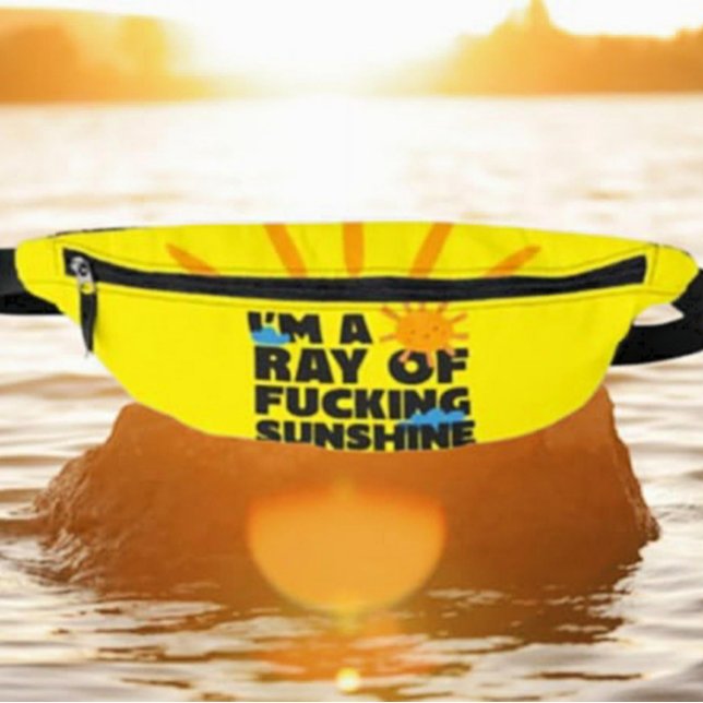 Ich bin ein Ray of F*ing Sunshine Fanny Pack - Fun Bauchtasche (Von Creator hochgeladen)