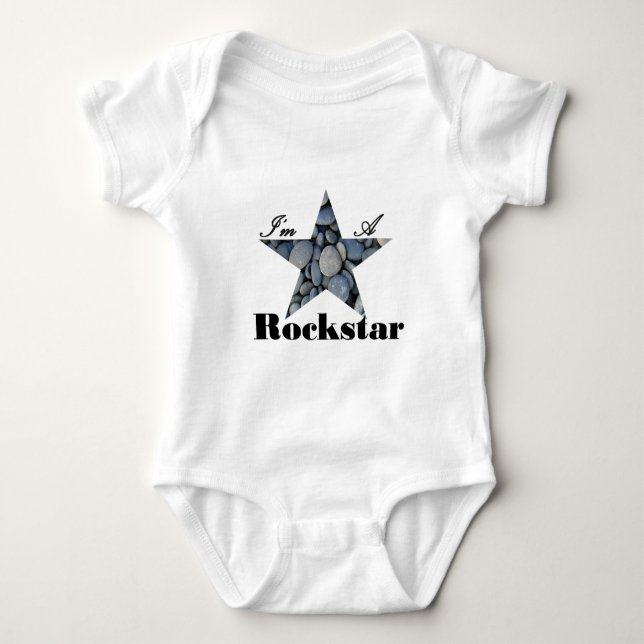 Ich bin ein Rockstar T-Shirt (Vorderseite)