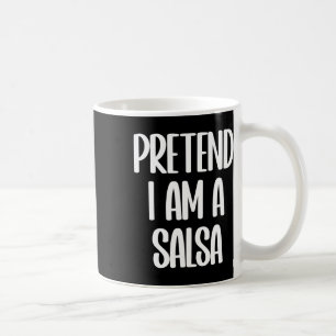 Ich bin ein Salsa Halloween-Kostüm Kaffeetasse