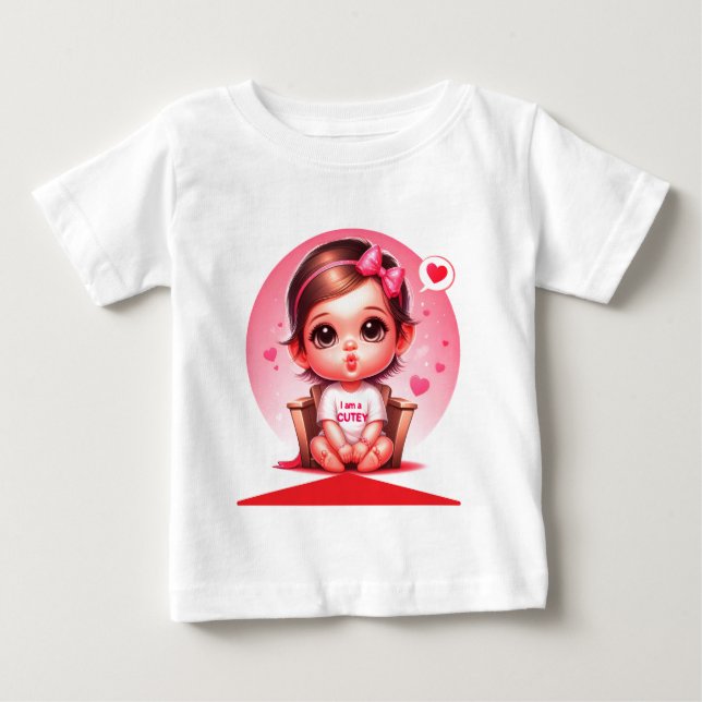 Ich bin ein SCHATZ Baby T-shirt (Vorderseite)