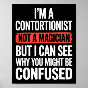 Ich bin ein Schlangenmensch, kein Magier Contortio Poster