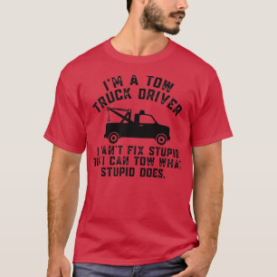 Ich bin ein schlechter LKW-Fahrer, lustiges Sprich T-Shirt