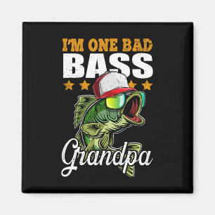 Ich bin ein schlechter Opa B Angel Geschenk zum Va Magnet