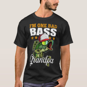 Ich bin ein schlechter Oppa beim Angeln zum Vatert T-Shirt