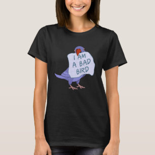 Ich bin ein schlechter Vogel I Violet Indianerring T-Shirt