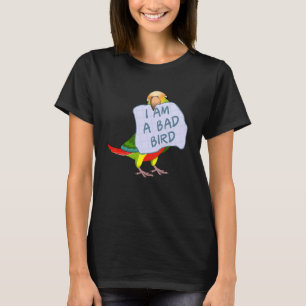 Ich bin ein schlechter Vogel in der grünen Ananas T-Shirt