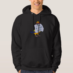 Ich bin ein schlechter Vogel in Sun Conrot Hoodie