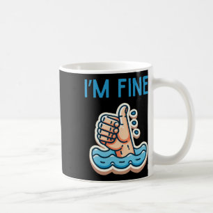 Ich bin ein schöner Sticker Kaffeetasse
