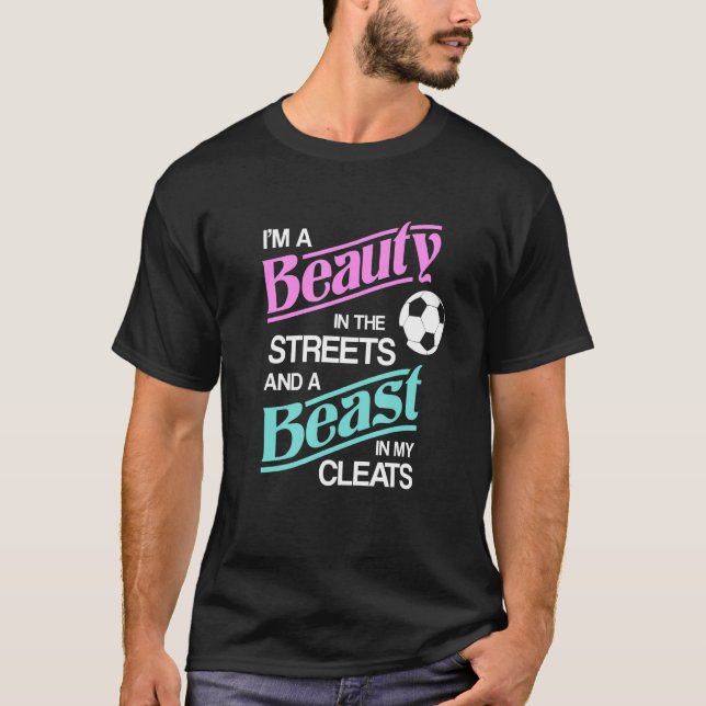 Ich bin ein schönes Hotel in den Straßen und Besti T-Shirt (Vorderseite)