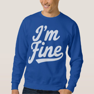 Ich bin ein schönes, sarkastisches, Minimalistisch Sweatshirt