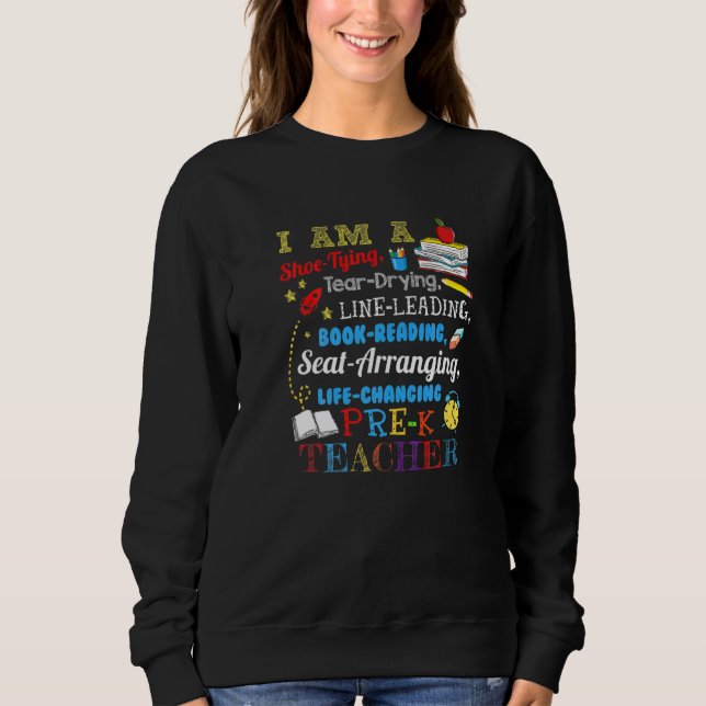 Ich bin ein Schuhputzer, der Tränen trocknet, bevo Sweatshirt (Vorderseite)