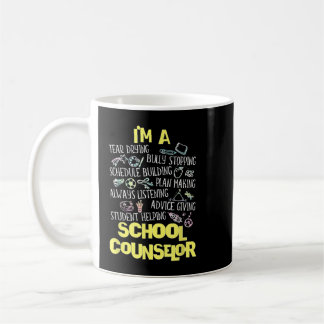 Ich bin ein Schulberater, der dem Schulberater etw Kaffeetasse