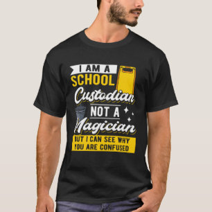 Ich bin ein Schulverwalter, kein Magier, ich Janit T-Shirt