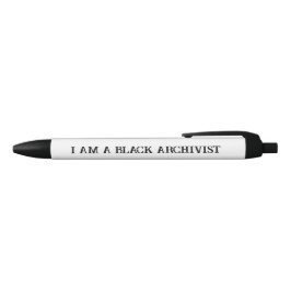 Ich bin ein schwarzer Archivstift Tinte Stift