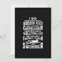 Ich bin ein Schwimmer Funny Swimming Pool Schwimme