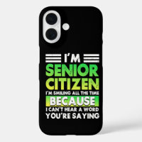 ICH BIN EIN SENIOR-BÜRGER ICH LÄCHLE DIE GANZE ZEI