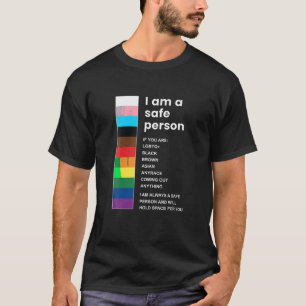 Ich bin ein sicherer Mensch T Shirt Funny LGBT Gay
