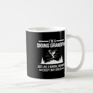 Ich bin ein Skifahrender Opa Normale Opa-Ski-Ausrü Kaffeetasse