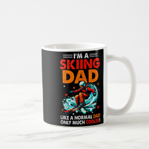 Ich bin ein Skifahrer-Vater Definition Viel Kühler Kaffeetasse