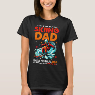 Ich bin ein Skifahrer-Vater Definition Viel Kühler T-Shirt