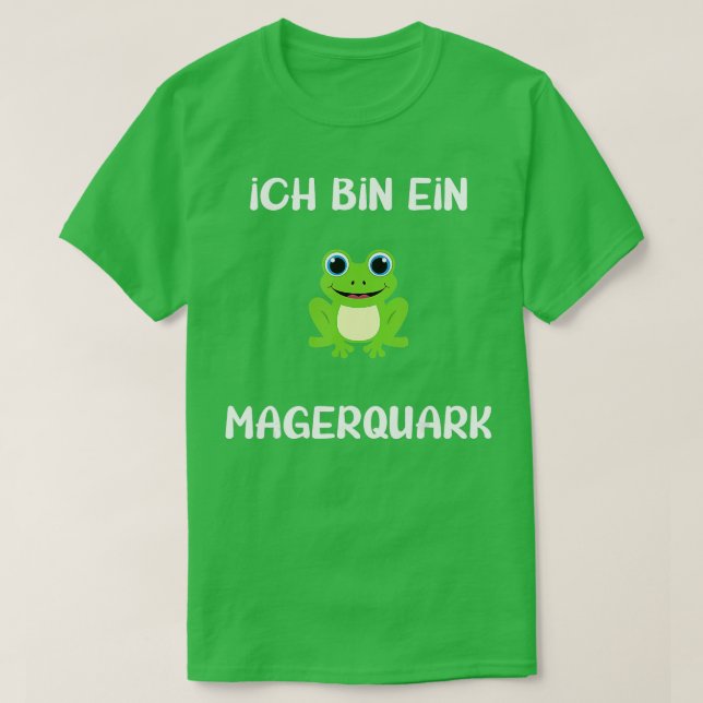 Ich bin ein Skimmer Curk Funny Frosch King T-Shirt (Design vorne)