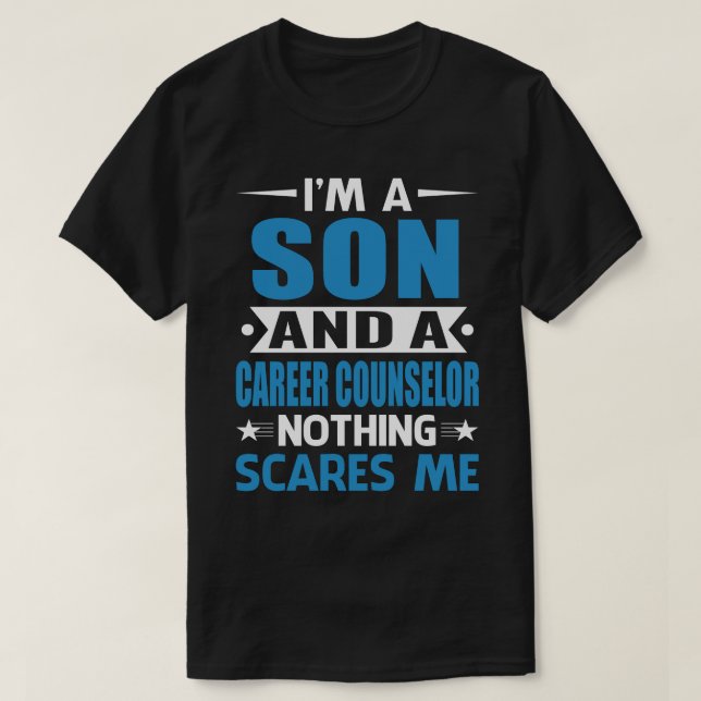 Ich bin ein SOHN und Laufbahnberater. T-Shirt (Design vorne)