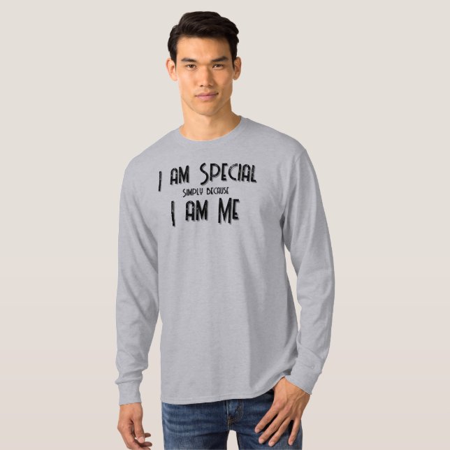 Ich bin ein Sonderling, ich bin ich T - Shirt (Vorne ganz)