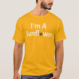 Ich bin ein Sonnenblumenkostüm T-Shirt