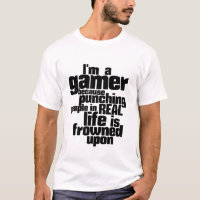 Ich bin ein Spaß von Gamer und ein Funny Video Gam