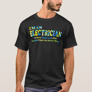 Ich bin ein Sprichwort für Elektrobeschläge in Bek T-Shirt